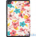 Чохол Slimline Print для Samsung Galaxy Tab A7 10.4 (2020) SM-T500, SM-T505 Flowers — інтернет магазин All-Ok. фото 3